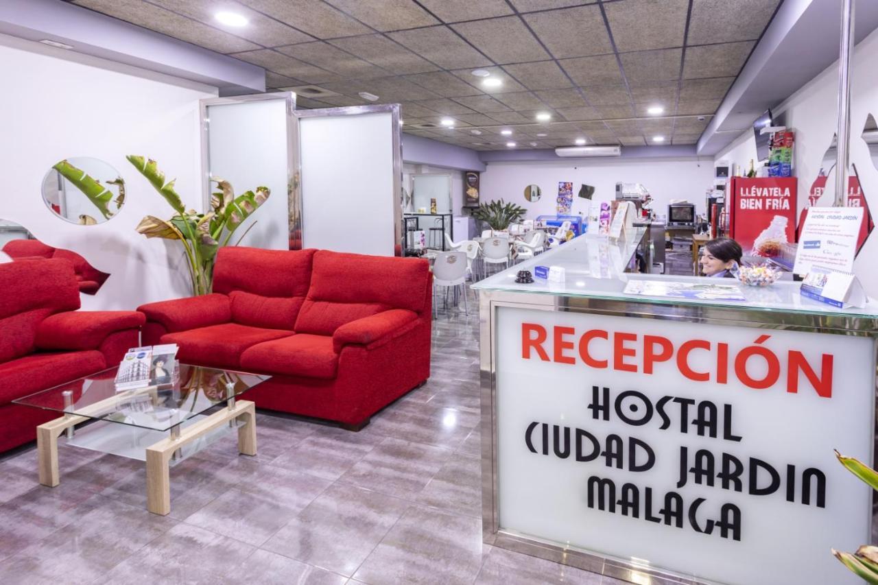 Hostal Ciudad Jardin Málaga Dış mekan fotoğraf